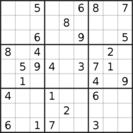 sudoku puzzle published on 2023/03/30