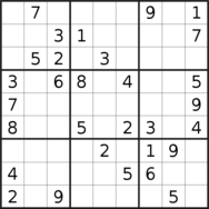 sudoku puzzle published on 2023/03/31