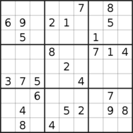 sudoku puzzle published on 2023/05/17