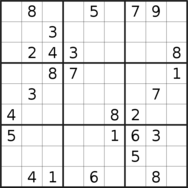 sudoku puzzle published on 2023/05/25