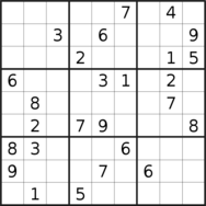 sudoku puzzle published on 2023/06/02