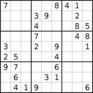 sudoku puzzle published on 2023/06/05