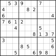 sudoku puzzle published on 2023/08/11