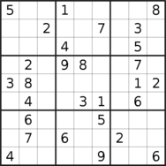 sudoku puzzle published on 2023/08/18