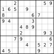 sudoku puzzle published on 2023/08/19