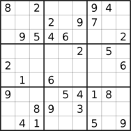 sudoku puzzle published on 2023/09/02