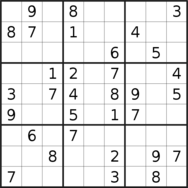 sudoku puzzle published on 2023/09/15
