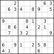 sudoku puzzle published on 2023/09/20