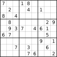 sudoku puzzle published on 2023/10/18