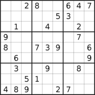 sudoku puzzle published on 2023/10/23