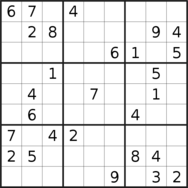 sudoku puzzle published on 2023/10/25