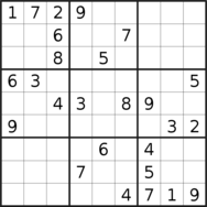 sudoku puzzle published on 2023/10/30