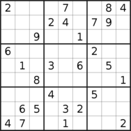 sudoku puzzle published on 2023/11/03