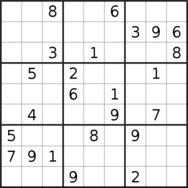 sudoku puzzle published on 2023/11/06