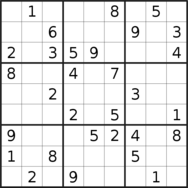 sudoku puzzle published on 2023/11/16