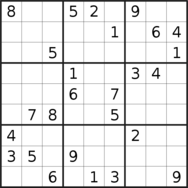 sudoku puzzle published on 2023/11/23
