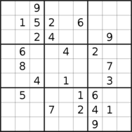 sudoku puzzle published on 2023/12/30