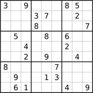sudoku puzzle published on 2024/01/13