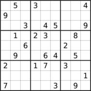 sudoku puzzle published on 2024/01/29
