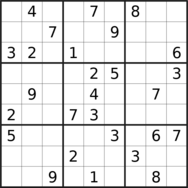 sudoku puzzle published on 2024/02/12