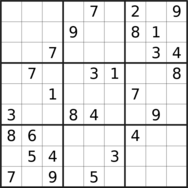 sudoku puzzle published on 2024/02/22