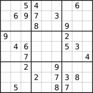 sudoku puzzle published on 2024/02/29