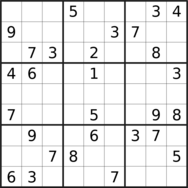 sudoku puzzle published on 2024/03/05