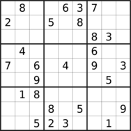 sudoku puzzle published on 2024/03/17