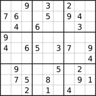 sudoku puzzle published on 2024/03/29