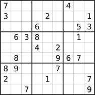 sudoku puzzle published on 2024/04/03