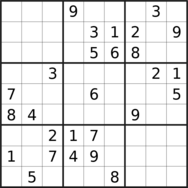 sudoku puzzle published on 2024/04/19